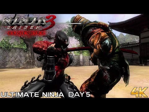【4K】NINJA GAIDEN 3: Razor's Edge - Ultimate Ninja - Day 5