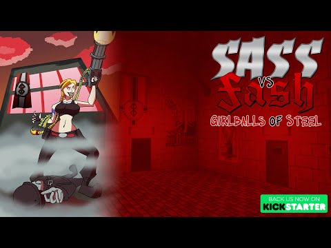 Gameplay de Sass VS Fash Girlballs of Steel