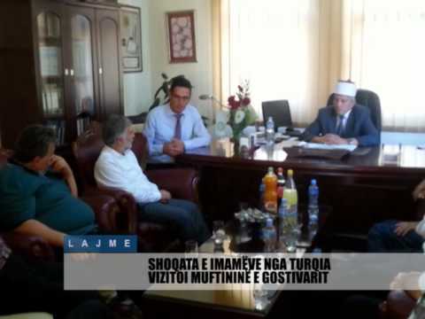 SHOQATA E IMAMËVE NGA TURQIA VIZITOI MUFTININË E GOSTIVARIT