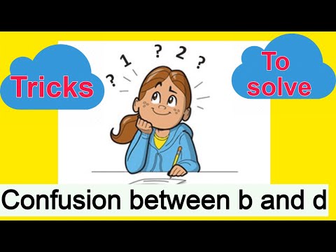 b and d confusion solved|Difference between b and d in Tamil|5 tricks to remember