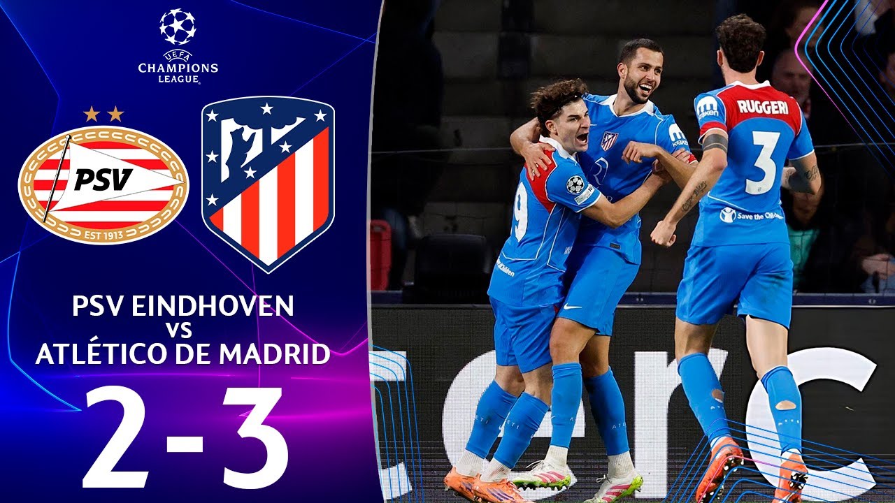 PSV vs Atl. Madrid Post-Match Highlights Season 2025/2026