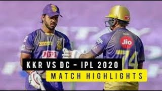 HIGHLIGHTS : KKR vs DC IPL 2020 MATCH 42 FULL HIGHLIGHTS