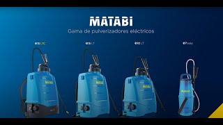 Nueva gama de pulverizadores eléctricos Matabi