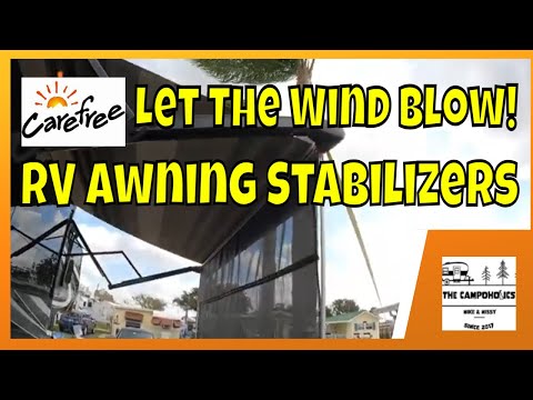 Carefree Awning Stabilizer Support - Let The Wind Blow!