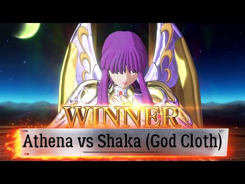 Saint Seiya: Soldiers Soul - Athena vs Shaka (God Cloth) (3 Round)
