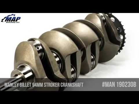 Manley Billet 94mm Stroker Crankshaft | "Turbo Tuff" EVO X