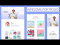 Portfolio Website With Tailwind CSS Tailwind Tutorial For Beginners