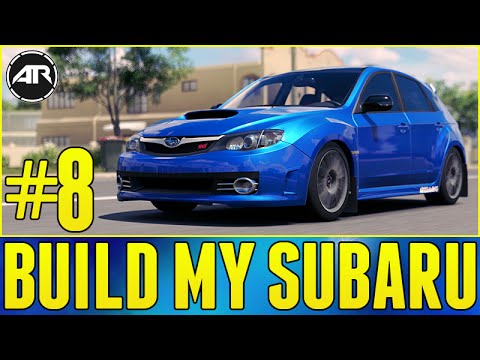Forza Horizon 3 Let's Play : BUILDING MY SUBARU!!! (Part 8)