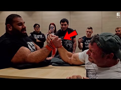 DEVON LARRATT HAT LEVAN SAGINASHVILIS HANDGELENK GEBROCHEN!!