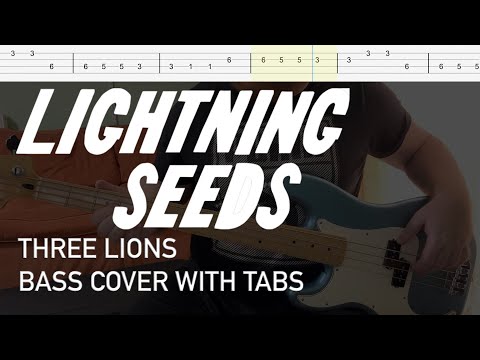 Baddiel, Skinner and the Lightning Seeds - Three Lions (Bass Cover with Tabs)
