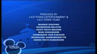 Disney Channel Scandinavia - LAZYTOWN - End Credits