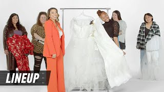 Match Wedding Dress to Bride  Lineup  Cut