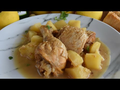 🍗 Pollo guisado a la sidra MUY FÁCIL Y BUENÍSIMO !!!