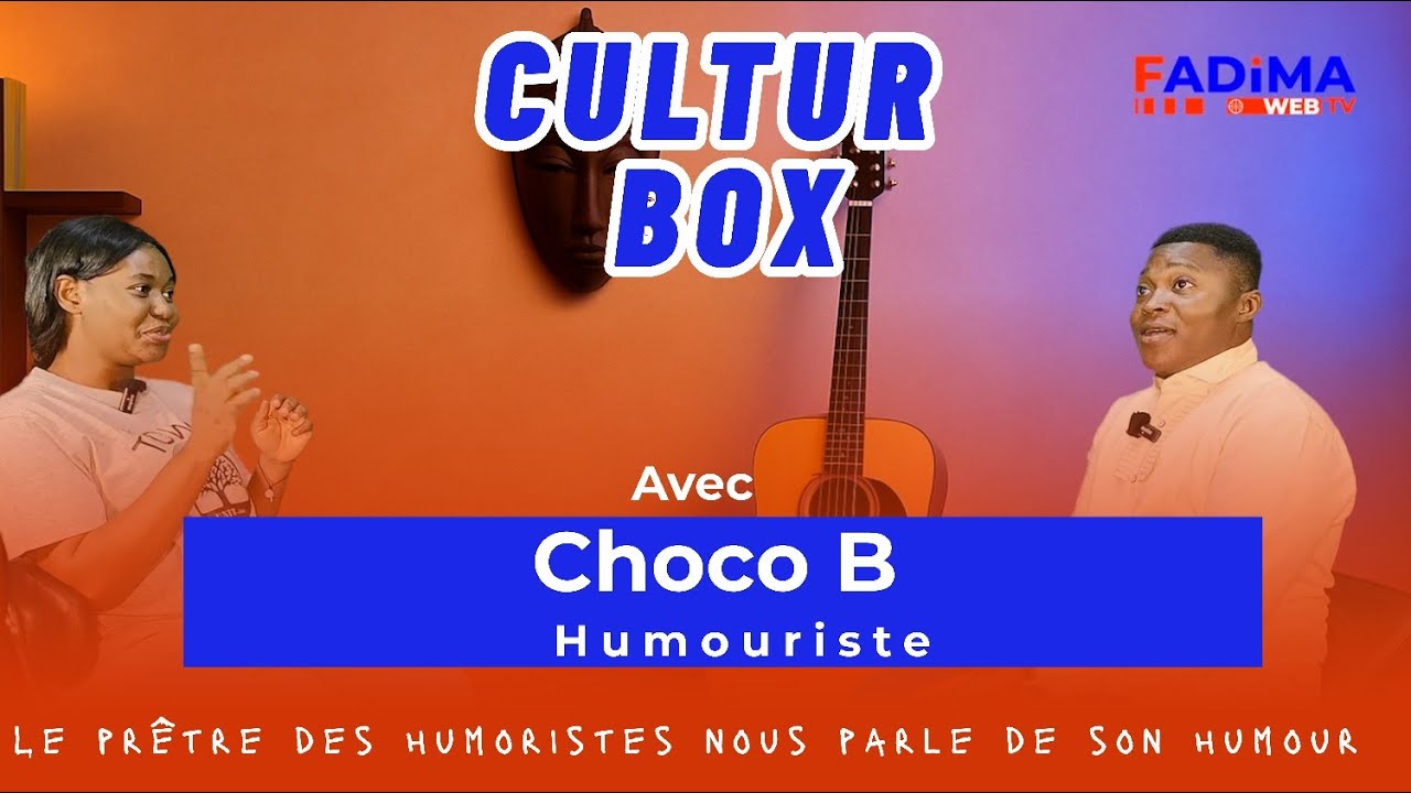 CulturBox : Choco B: le prêtre des humoristes vous parle de son choix . 