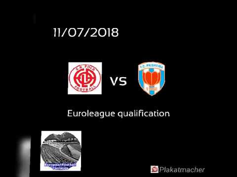 CS Fola Esch (LUX) vs. FC Prishtina (KOS) 11/07/2018