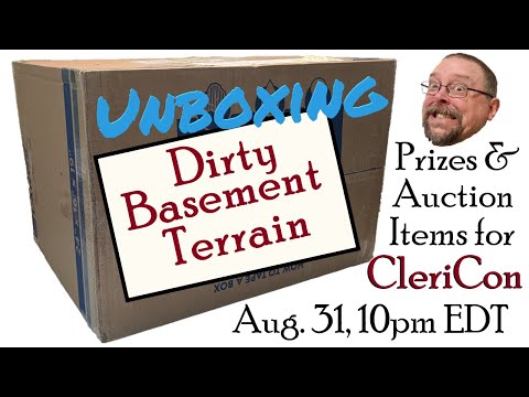 Unboxing a Box from Dirty Basement Terrain!