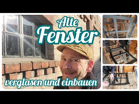 Stallfenster restaurieren 🪟 Glas schneiden und viele Diy Tipps 🪚