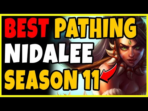 BEST NIDALEE PATHING JUNGLE GUIDE SEASON 11! INVADE OR CLEAR? - League of Legends
