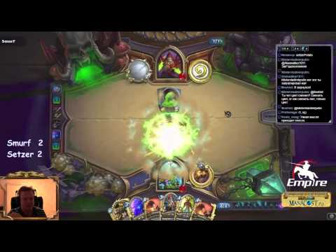 Round 9 Setzer vs Smurf. Team Empire HearthStone Closed Series II