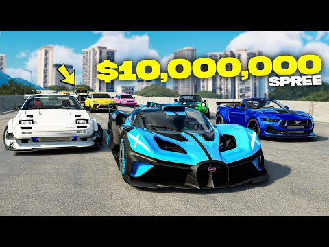 $10,000,000 Spending Spree in The Crew Motorfest!