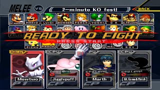 Super Smash Bros. Melee - How To Unlock All Characters