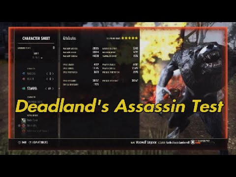 ESO - Deadland's Assassin Werewolf Test
