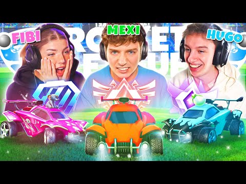 HUGO, FIBI und MEXI werden CHAMPIONS? 😱🔥 | Rocket League