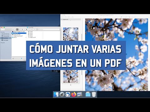 Cómo convertir varias imágenes en un solo PDF usando la Vista Previa