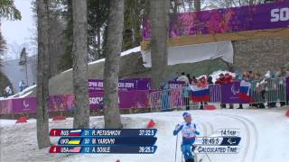 Men&#39;s 15km cross-country skiing sitting  | Sochi 2014 Paralympic Winter Games