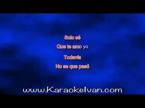 Los Temerarios - Popurrí KARAOKE