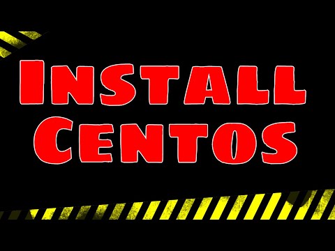 comment installer centos