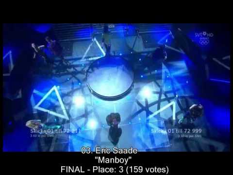 My Top 10 Melodifestivalen 2010 & Best songs of MF 2010