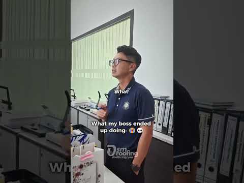 We may never have known that our boss was joining the BTS trend too. 😂