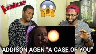 The Voice 2017 Addison Agen - Top 11: &quot;A Case of You&quot; (REACTION)