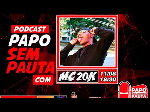 #podcast MC 20K, Cantor e compositor funkeiro no PAPO SEM PAUTA Contando sua história e resenhas.