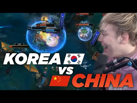 LS | KOREA vs CHINA! Who is the better team? | DK vs FPX Groups