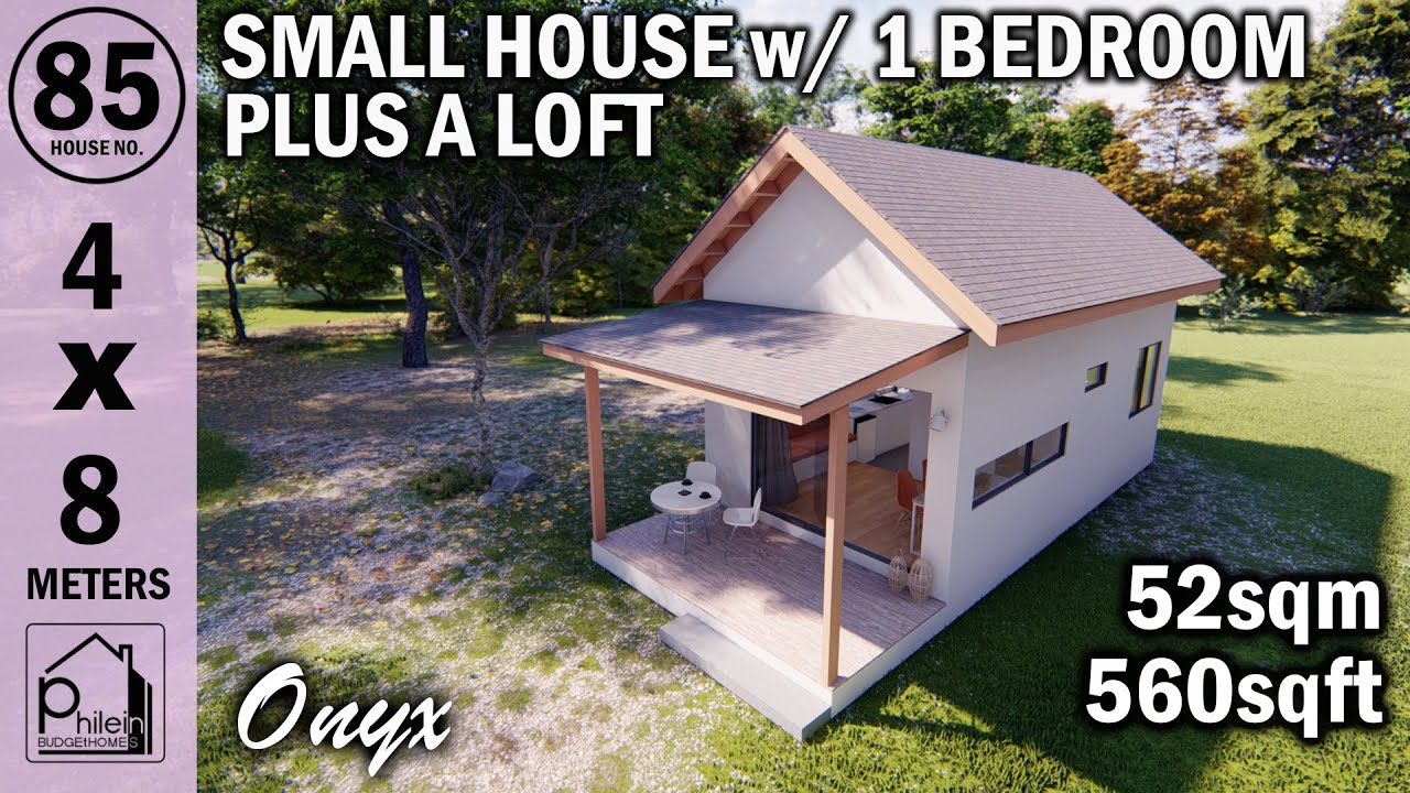 ONYX | Remarkable Small House Design with 1 Bedroom Plus a Loft