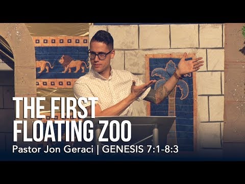 Genesis 7-8:3, The First Floating Zoo