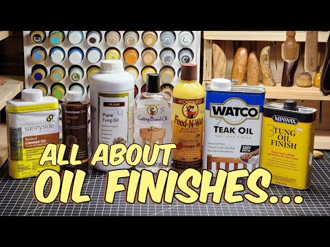 All About Oil Finishes on Woodcarvings!