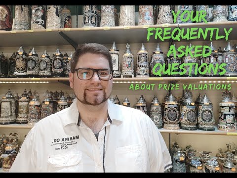Prize Valuations - German Beersteins - your Frequently asked questions