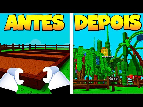 PASSEI 100 DIAS NO GROW A GARDEN