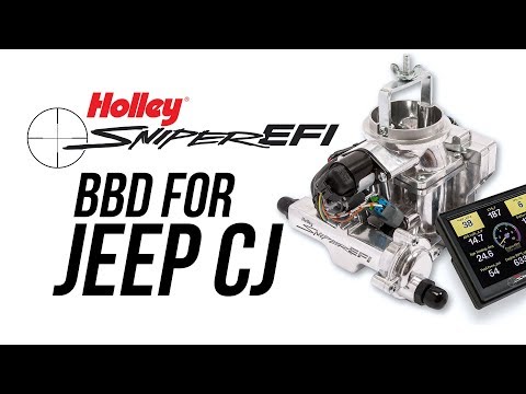 Holley Sniper Efi 550 858 Holley Sniper Efi Bbd For Jeep Cj