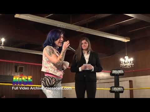 In Ring with Delilah Doom from RISE 5 - RISING SUN