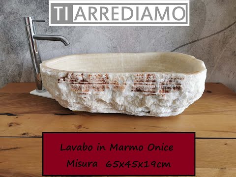 %lavabo da appoggio da bagno o cucina in marmo pietra o granito%