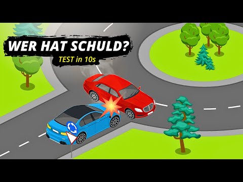 Schwerer Fehler im Kreisverkehr! Wer war schuld?