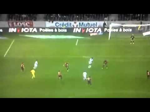 BUT LISANDRO LILLE 1-1 LYON LIGUE 1 J6