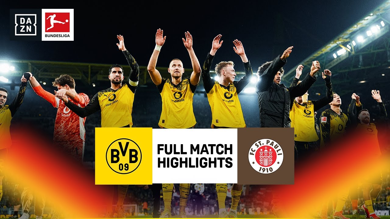 Borussia Dortmund vs FC St Pauli | Bundesliga Highlights | Matchweek 18 | 2025-2026