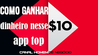 COMO GANHAR DINHEIRO COM ESSE APP TOP $10