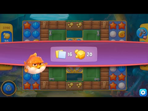 Fishdom. Hard Level 3786. HD Quality