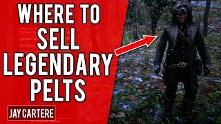 Red Dead Redemption 2 PS4 Tutorial - Where To Sell Legendary Pelts & Get Unique Outfits